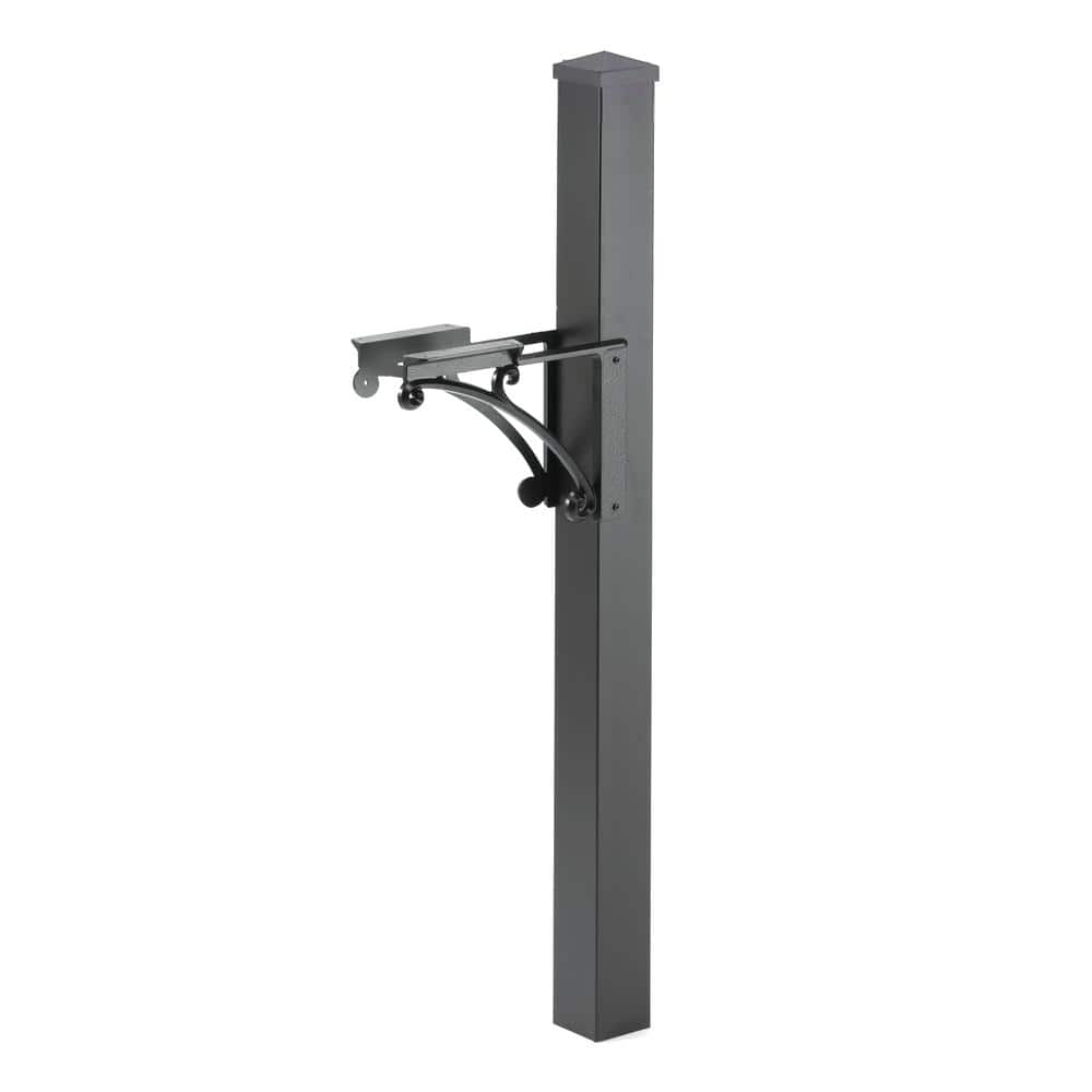 UPC 719455159910 product image for Superior Post and Brackets with Cap in Black | upcitemdb.com