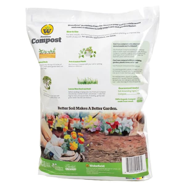 Wakefield Premium Compost - 1 cu/ft