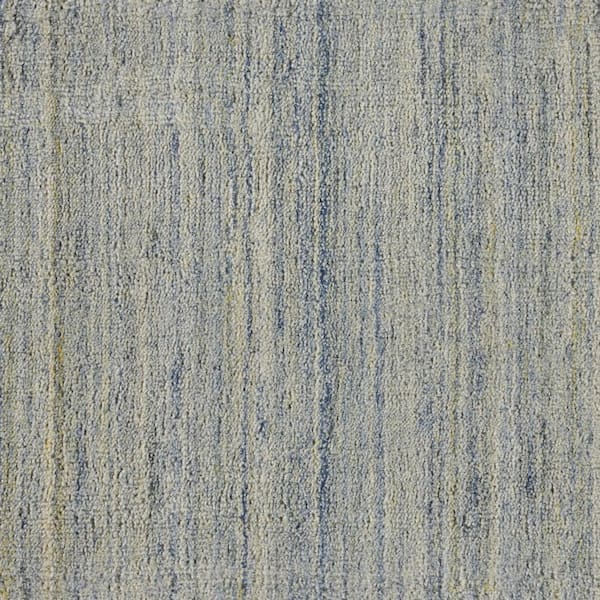 Natural Harmony 6 in. x 6 in. Texture Carpet Sample - Drifting - Color - Mountain Stream
