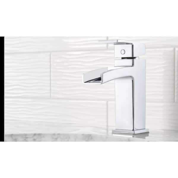Kenzo Single Hole Single-Handle Bathroom Faucet in Polished Chrome