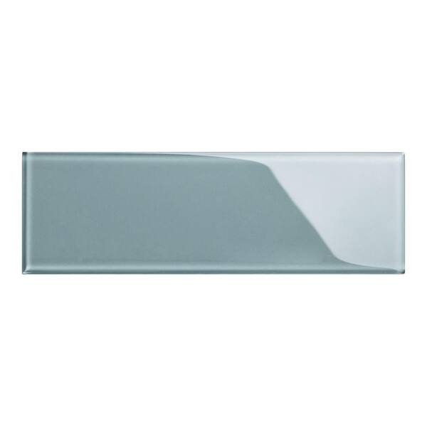 Reviews For Giorbello Slate 4 In X 12 In X 8mm Glass Subway Backsplash Wall Tile 5 Sq Ft