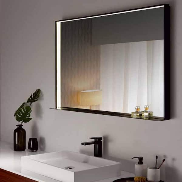 Bathroom Mirror Lighted Frame Everything Bathroom