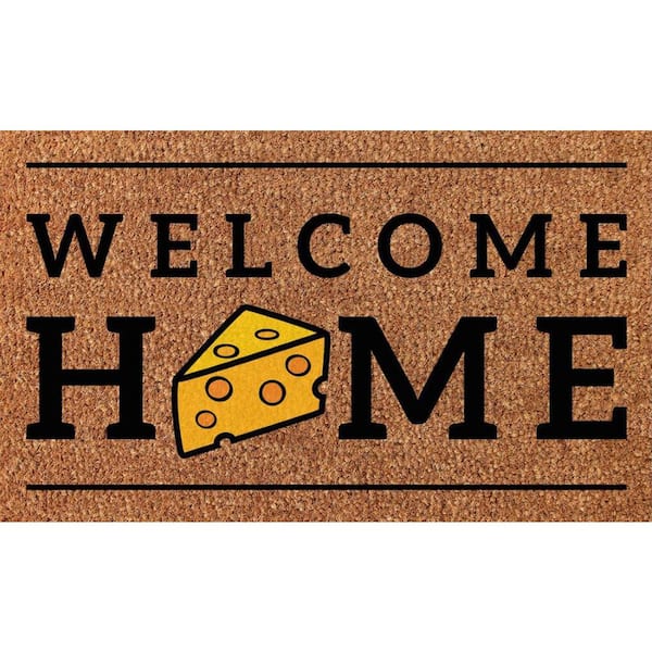 Trafficmaster Home Coir Doormat Door Mat with PVC Backing 18 x 30