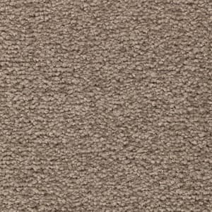Unblemished II  - Creekside - Brown 55 oz. Triexta Texture Installed Carpet