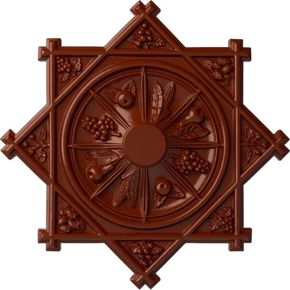 38-1/4 in. x 1-1/2 in. Antilles Urethane Ceiling Medallion (Fits Canopies up to 6 in.), Firebrick price history on PriceWatchPro