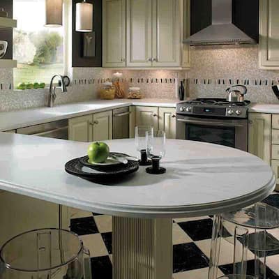 Unique how much is corian Corian Countertops Kitchen The Home Depot