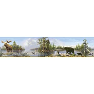 Carnegie Sky Moose Lake Sky Wallpaper Border