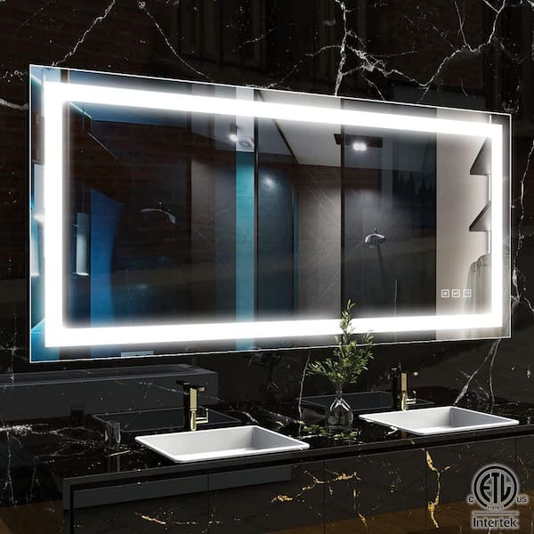 Wholesale Bulk Glitter Bathroom Mirrors Type Decorative Mirror With LED  Mirror Light