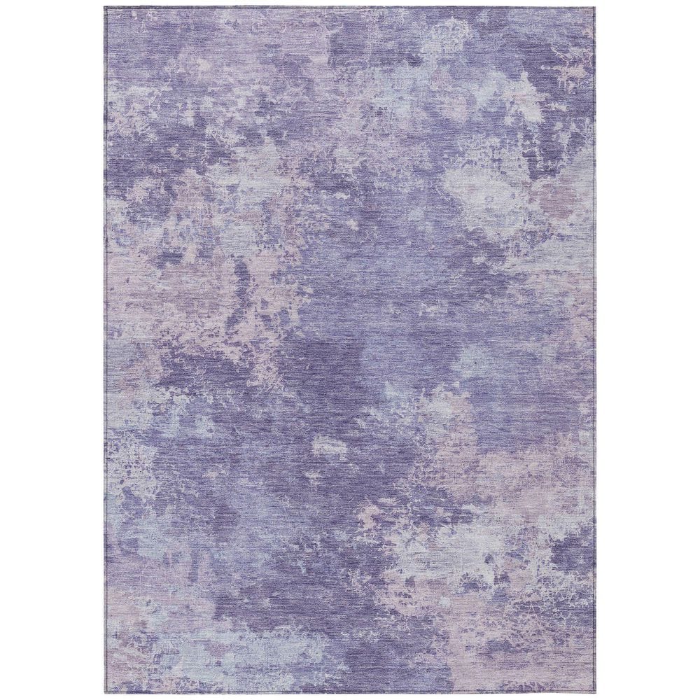 Chantille Machine Washable Indoor/Outdoor Abstract ACN2364 Plum 3 ft. x 4 ft. Area Rug price history on PriceWatchPro