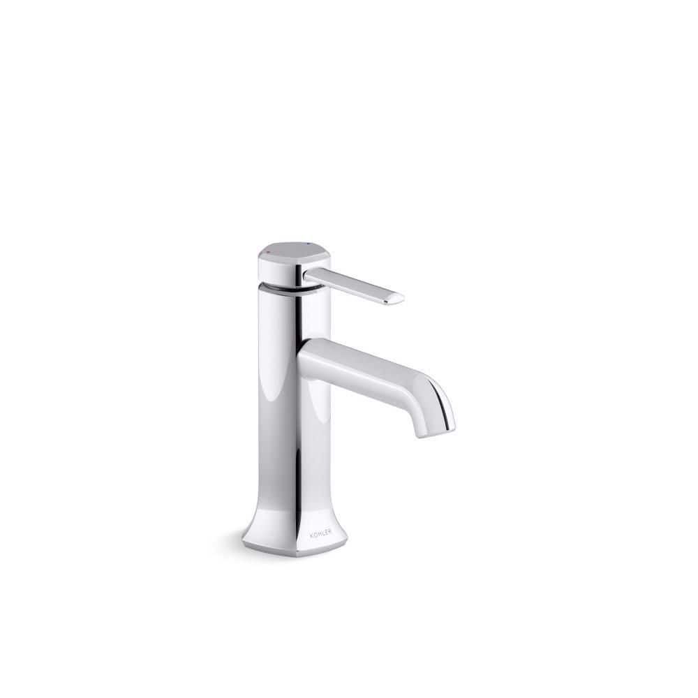 KOHLER Occasion Single-Handle Single Hole Bathroom Faucet in Polished Chrome 27000-4-CP - The ...