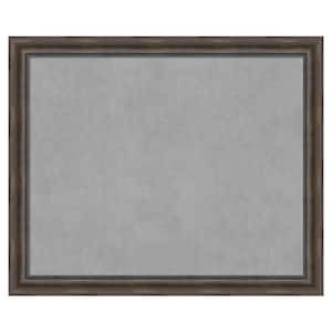 Rustic Pine Brown 45 in. x 37 in. Framed Magnetic Board