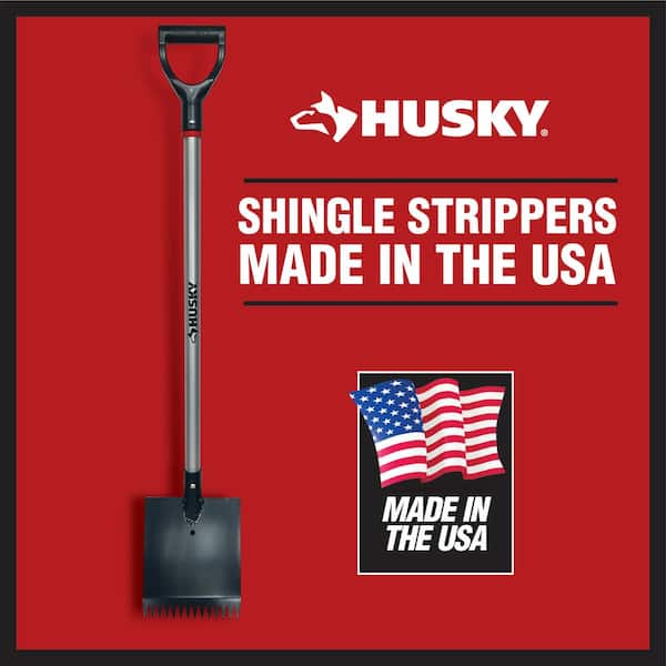 46 in. Steel Shingle Stripper Roof Shovel - Made In USA 46 in. Steel Shingle Stripper Roof Shovel - Made In USA