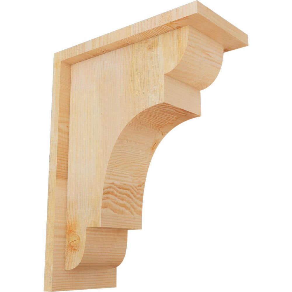 6 in. x 12 in. x 16 in. Douglas Fir New Brighton Rough Sawn Corbel with Backplate price history on PriceWatchPro