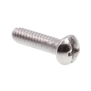 #10-24 x 3/4 in. Grade 18-8 Stainless Steel Phillips/Slotted Combination Drive Round Head Machine Screws (100-Pack)