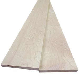 1 in. x 8 in. x 6 ft. Maple S4S Board (2-Pack)