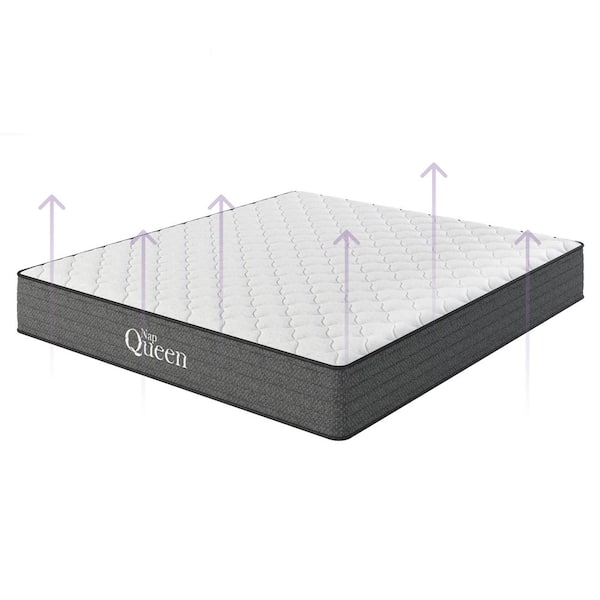 King Size Cooling Gel Hybrid Medium Firm 12 in. Mattress with Spring Made in USA Orthopedic Support