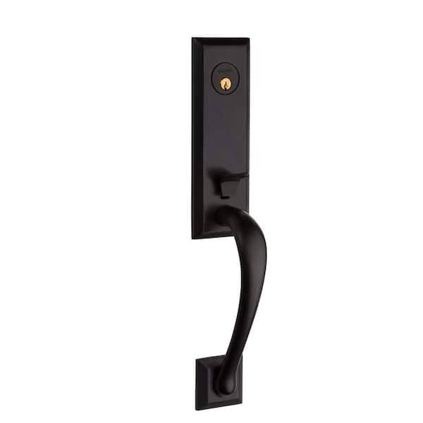 Baldwin Cody Single Cylinder Oil Rubbed Bronze Right-Handed Door Handleset