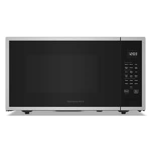 22 in. 1.5 cu. ft. Countertop Microwave in PrintShield Stainless with Air Fry Function
