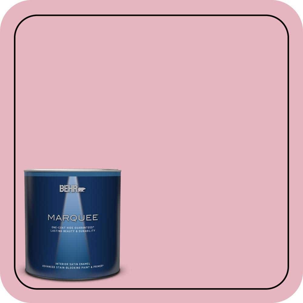 1 qt. #M140-3 Premium Pink Satin Enamel Interior Paint & Primer price history on PriceWatchPro