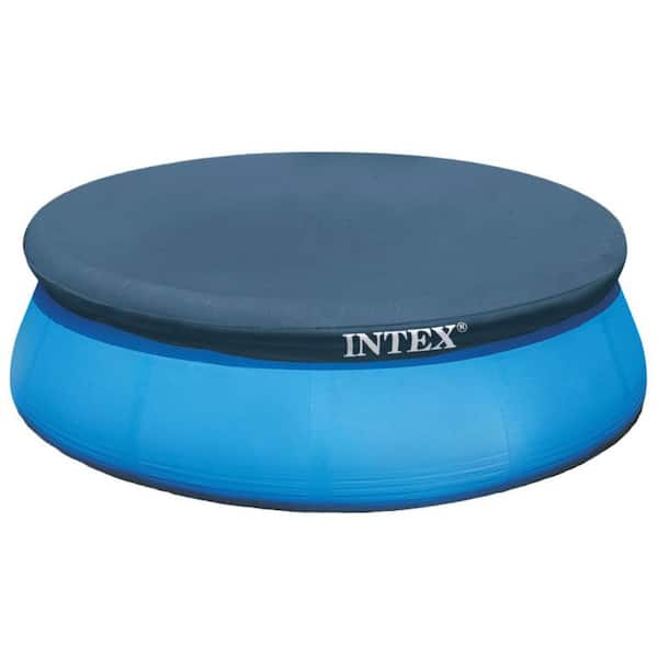 Intex Easy Set Above Ground Swimming Pool Vinyl Round Cover, Pool Not Included