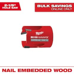 Milwaukee 2-1/8 in. Big Hawg Carbide Hole Saw