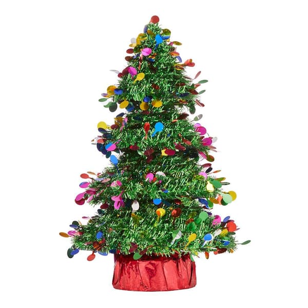 Home Accents Holiday 14.25 in. Christmas 3D Tabletop Tree