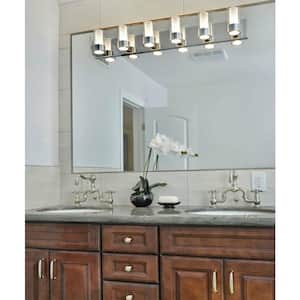 4 Bulb Polished Chrome Bathroom Mirror Vanity Light Wall Fixture Bath Decor NEW 