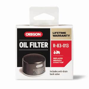 Oil Filter for Riding Mowers, Fits Briggs & Stratton Vanguard, Tecumseh, and Toro with Kawasaki engines (R-83-013)