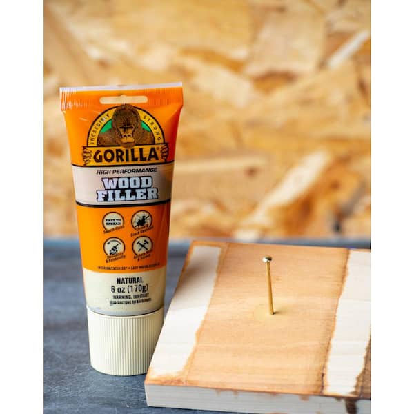 Gorilla 4 fl. oz. Wood Glue/Epoxy 62020 - The Home Depot