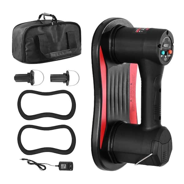 Electric Vacuum Suction Cup, 375 lb. Max Lifting Capacity,Vacuum Glass Lifter with Digital Display,Tile Suction Cup Tool