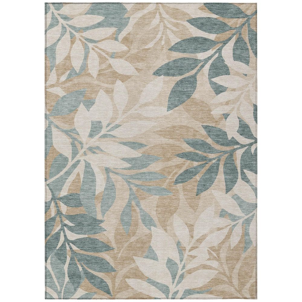 Chantille Machine Washable Indoor/Outdoor Abstract ACN2955 Linen 5 ft. x 7 ft. 6 in. Area Rug price history on PriceWatchPro