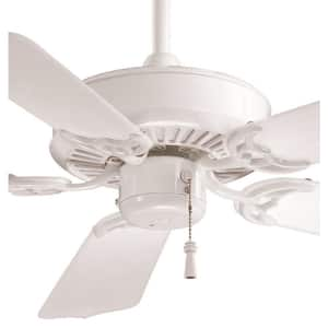 Sundance 42 in. Indoor/Outdoor White Ceiling Fan