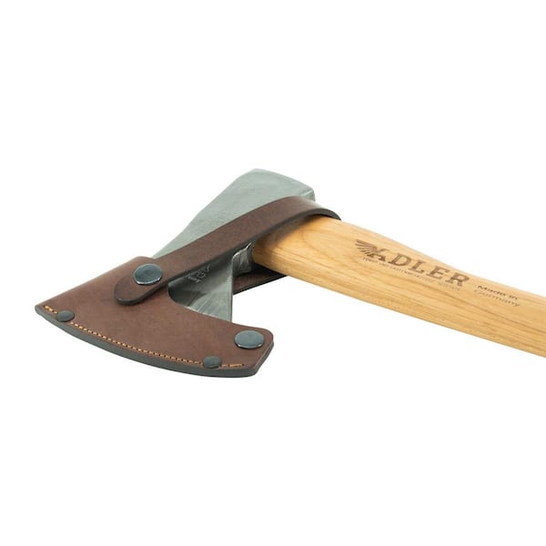 ADLER 14 in. Hickory Handle Rheinland Hatchet Red 201.0H060B211