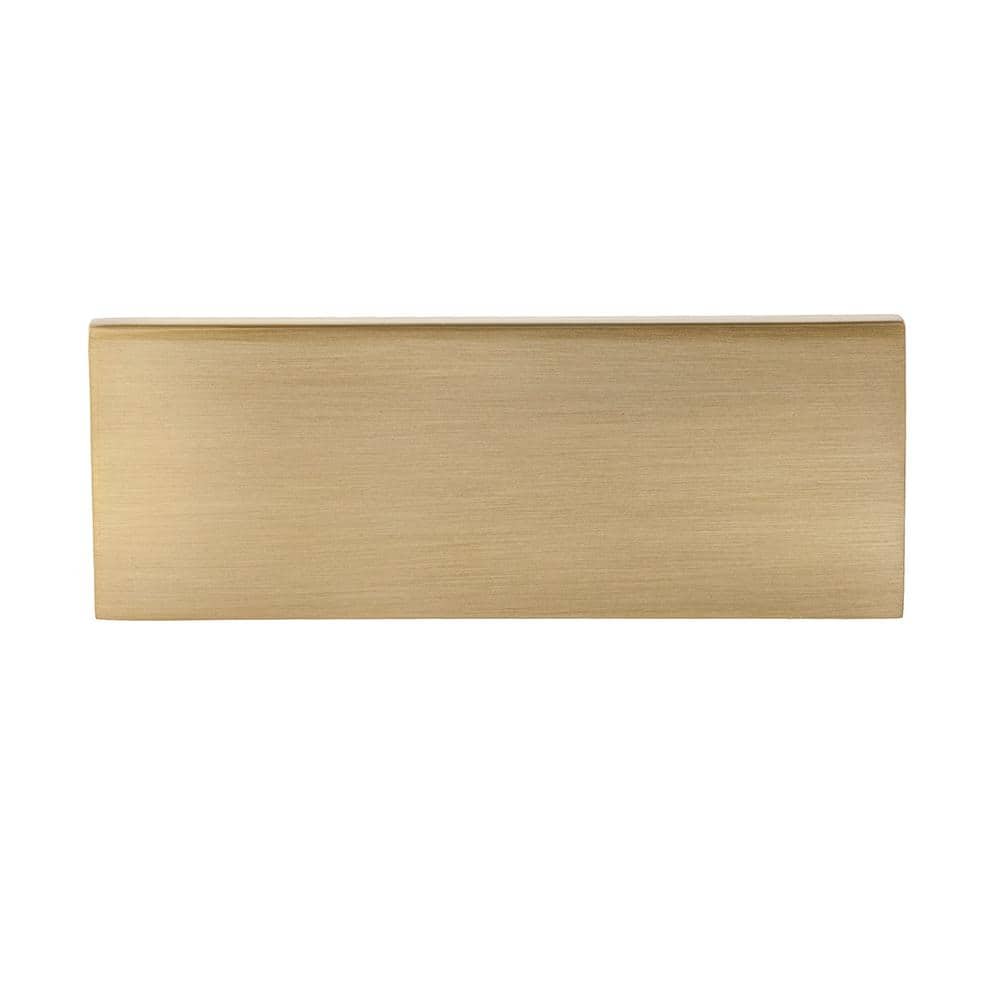Ethan 4" Satin Brass Modern Finger Pull