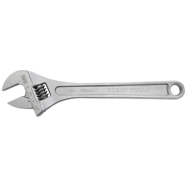 Klein Tools 1-1/2 in. Extra Capacity Adjustable Wrench