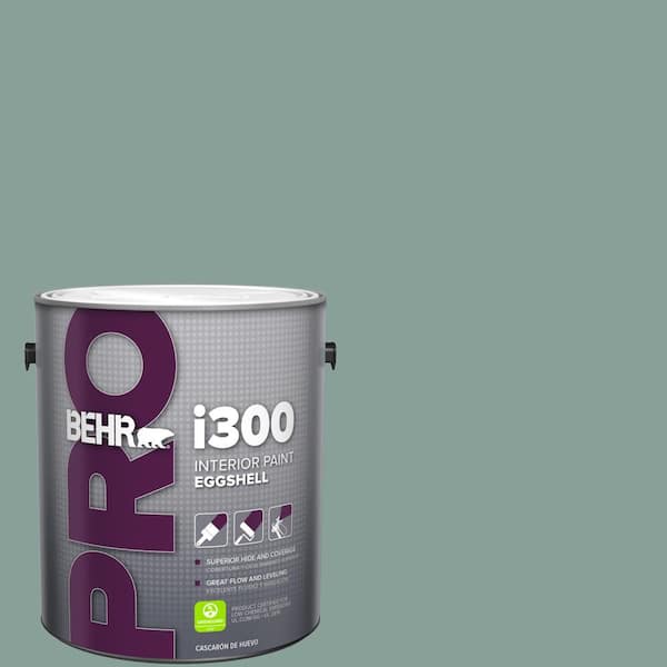 BEHR PRO 1 gal. #480F-4 Mermaid Net Eggshell Interior Paint