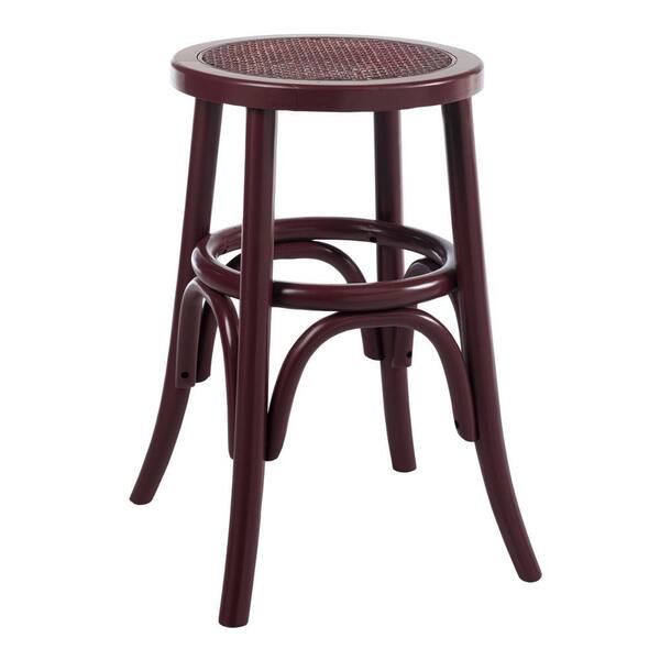 Home Decorators Collection 15.25 in. W Hamilton Miso Bentwood Low Stool