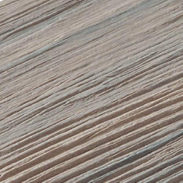 FORTRESS Infinity IS 5.35 in. x 6 in. Grooved Caribbean Coral Grey Composite Deck Board Sample