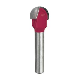 1/4 in. Carbide Round Nose Router Bit