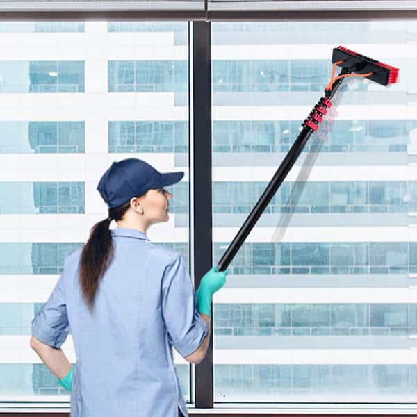 Window cleaning tips - DIY Water Fed Pole Brush 