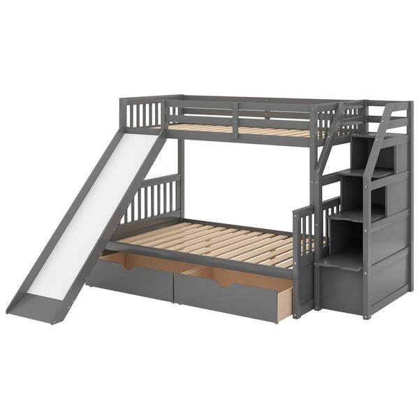twin over full bunk bed hardware