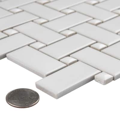Basketweave - Mosaic Tile - Tile - The Home Depot