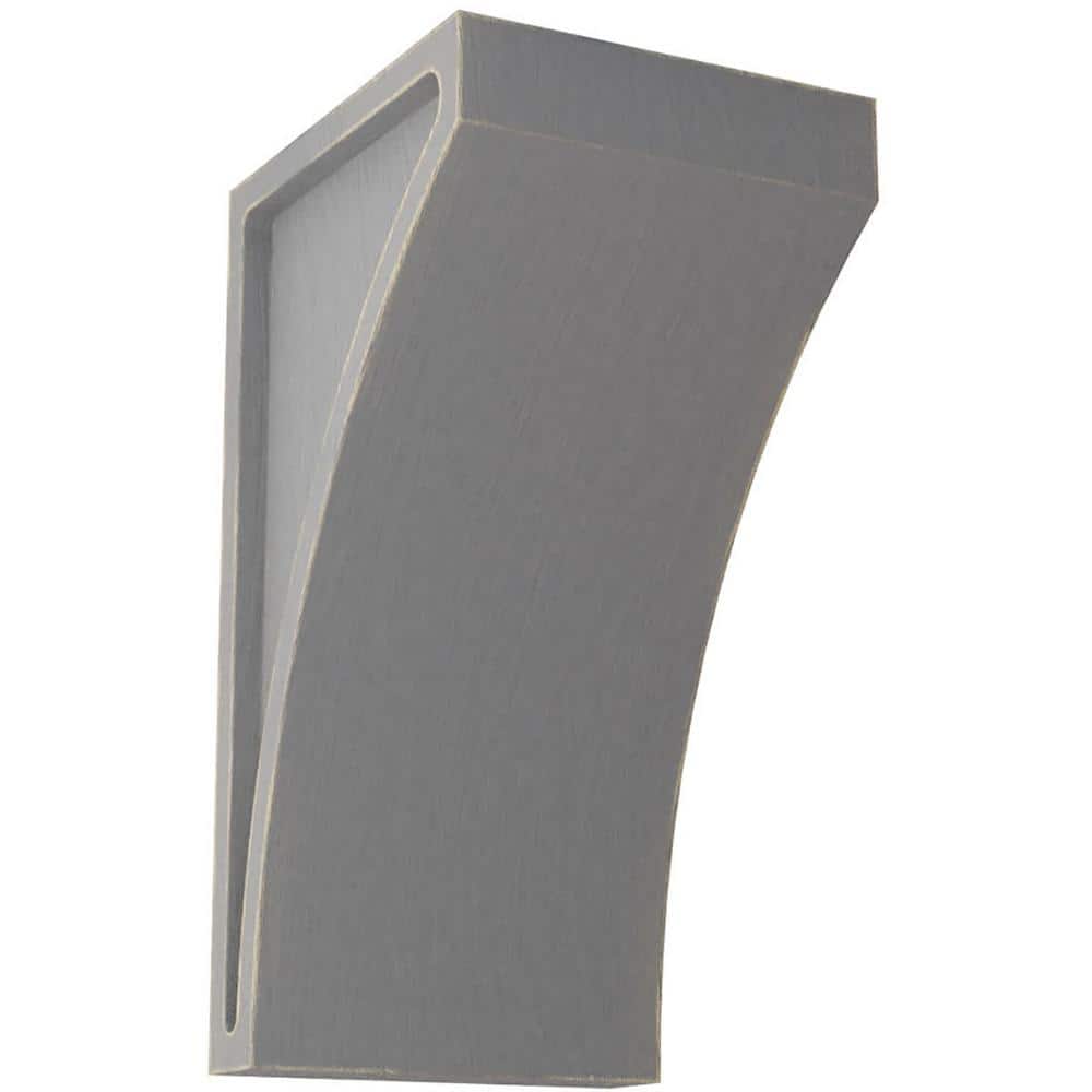 3 in. x 6 in. x 3-1/2 in. Pebble Grey Small Lawson Wood Vintage Decor Corbel price history on PriceWatchPro