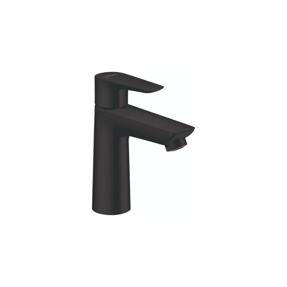 Hansgrohe Talis E Single Hole Single-Handle Bathroom Faucet in Matte ...