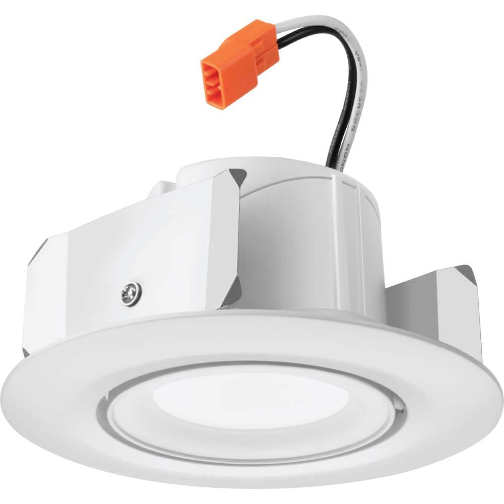 4-Inch White Dimmable LED Recessed Lighting Kit with Smart Control