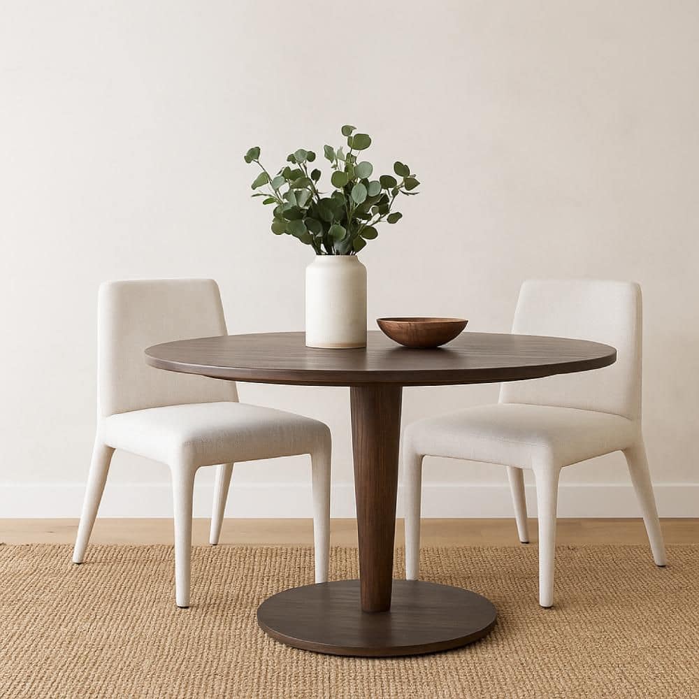 Benjara Hena Light Oat Brown Polyester Dining Chair Set of 2 BM338757 ...