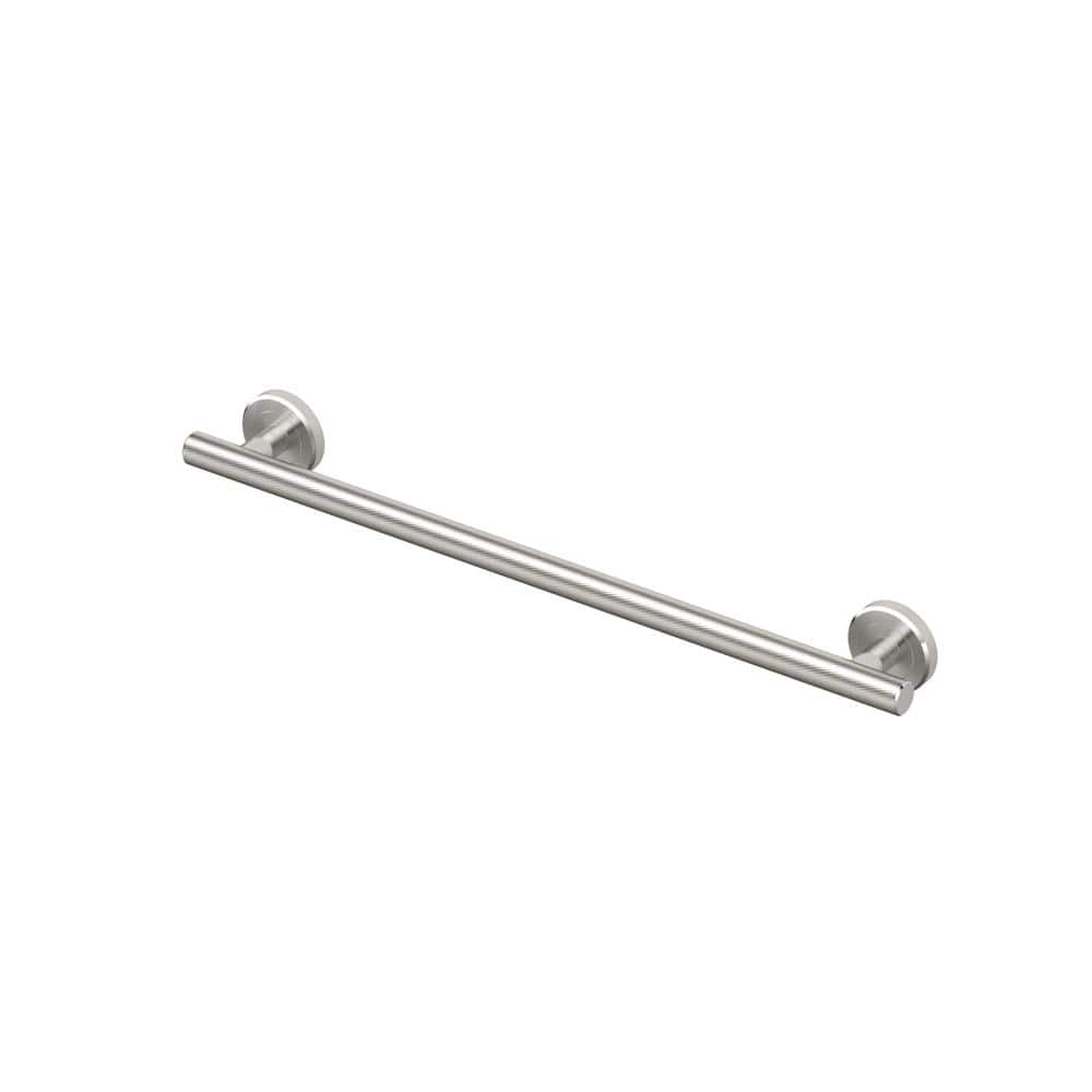 Latitude II 18 in. x 0.875 in. Grip Residential Grab Bar in Satin Nickel price history on PriceWatchPro