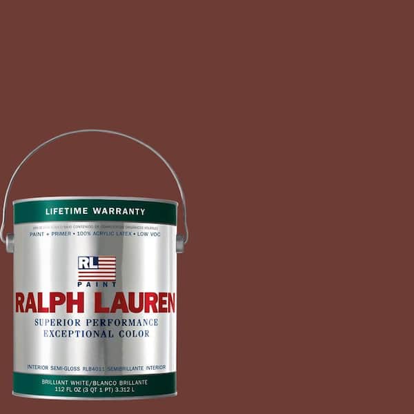 Ralph Lauren 1-gal. Pomegranate Semi-Gloss Interior Paint