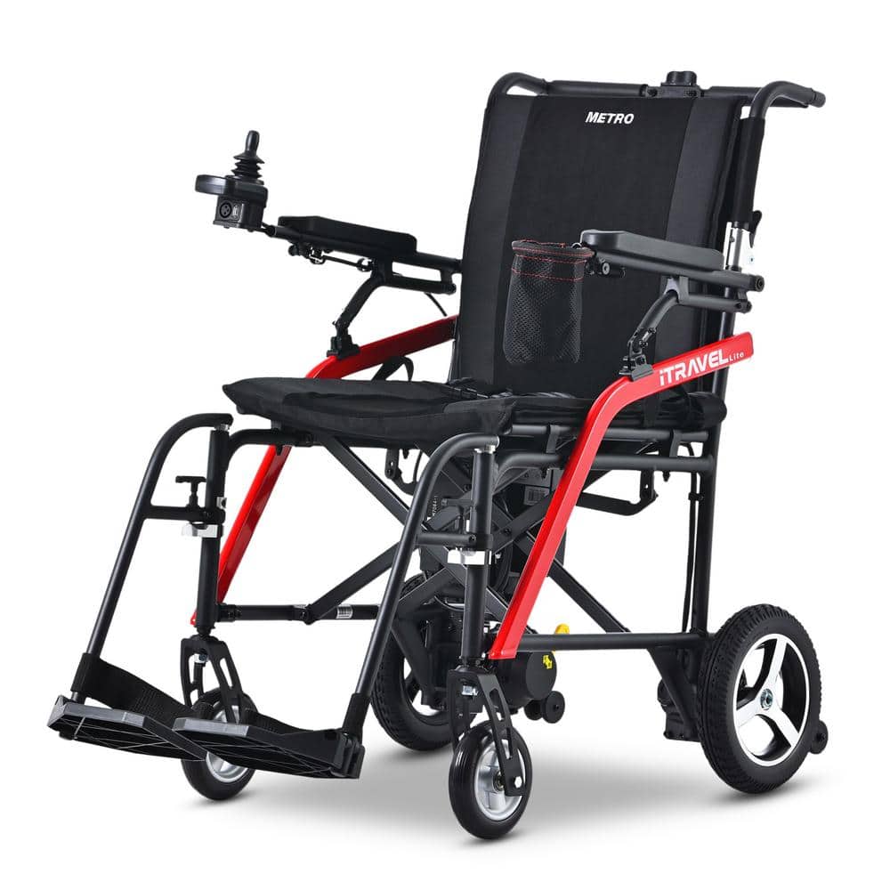 Intelligent Lightweight Foldable Electric Wheelchair with Electromagnetic B