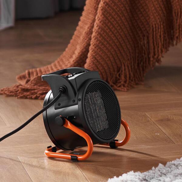 IPower Electric Greenhouse Heater Fan - 1500W, IPX4 Water Resistant, Thermostat (-58°F To 210°F), Overheat Protection